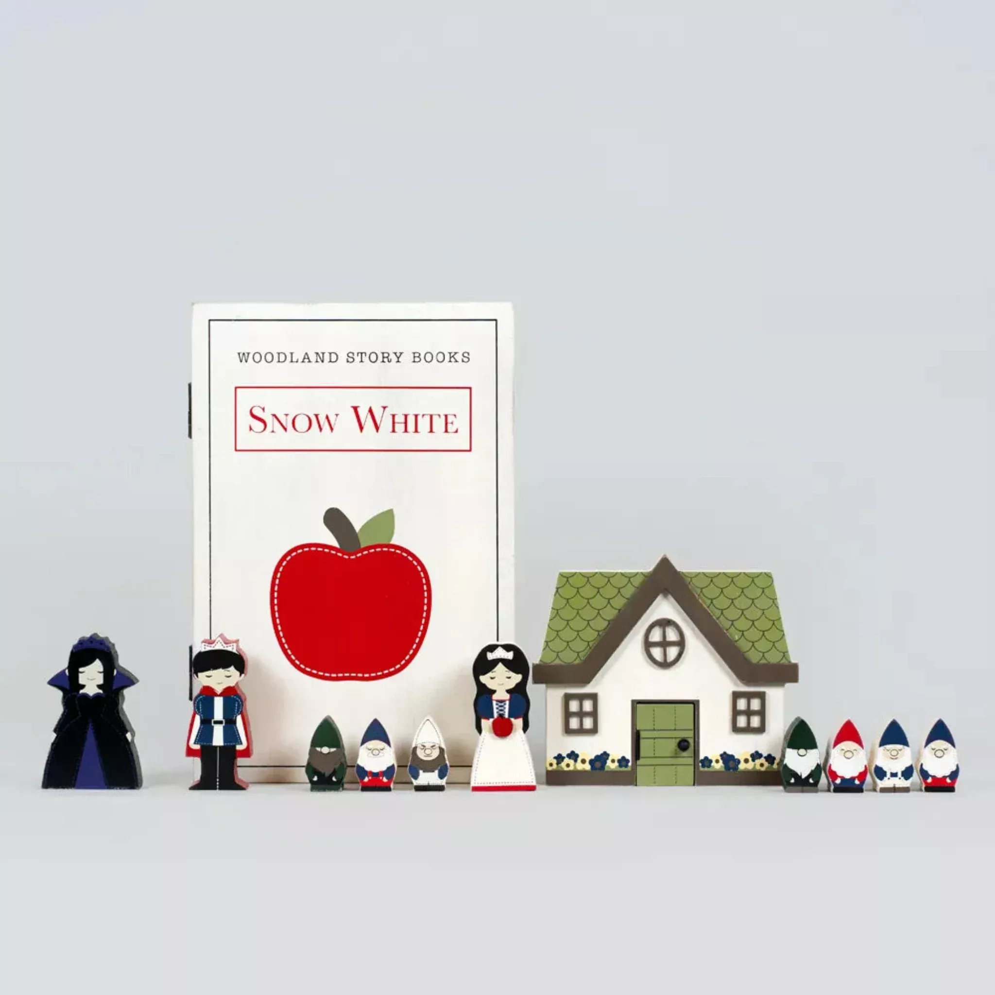 Snow White Wood Storybook Set