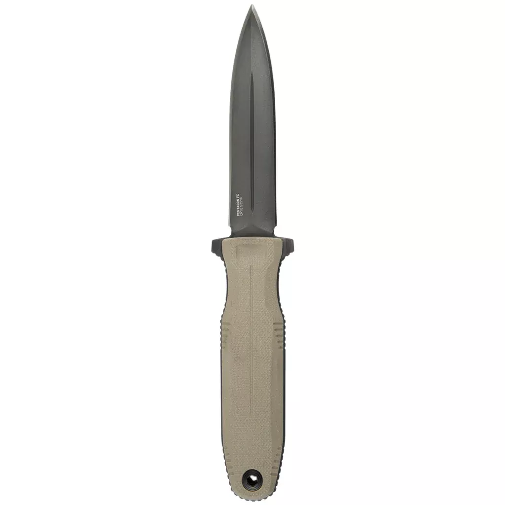 Sog Pentagon Fx 4.7" Fixed Blade Knife (fde)