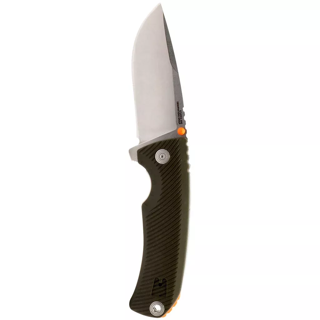 Sog Tellus Flk 3.65" Folding Pocket Knife (olive Drab)