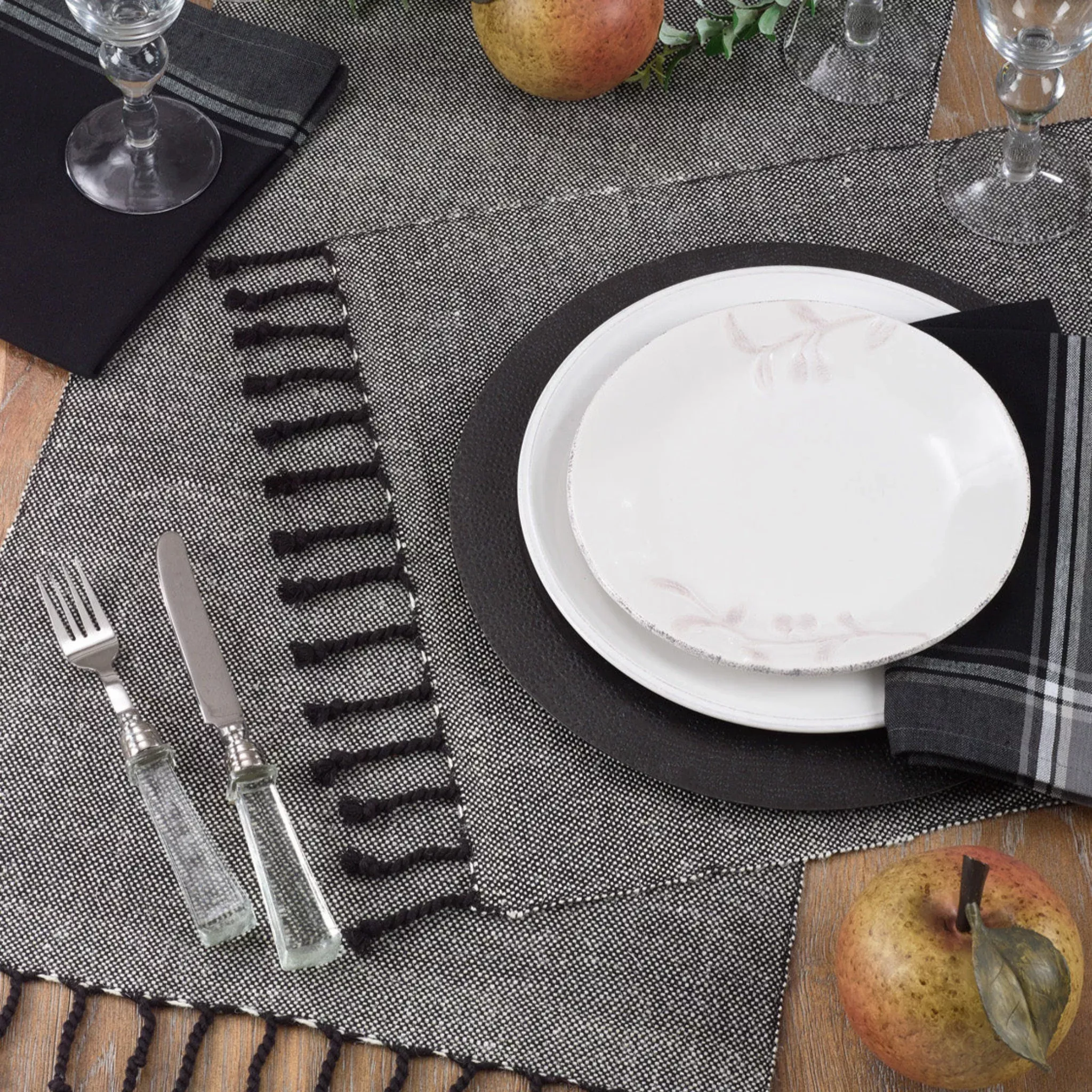 Solid Tassel Placemat