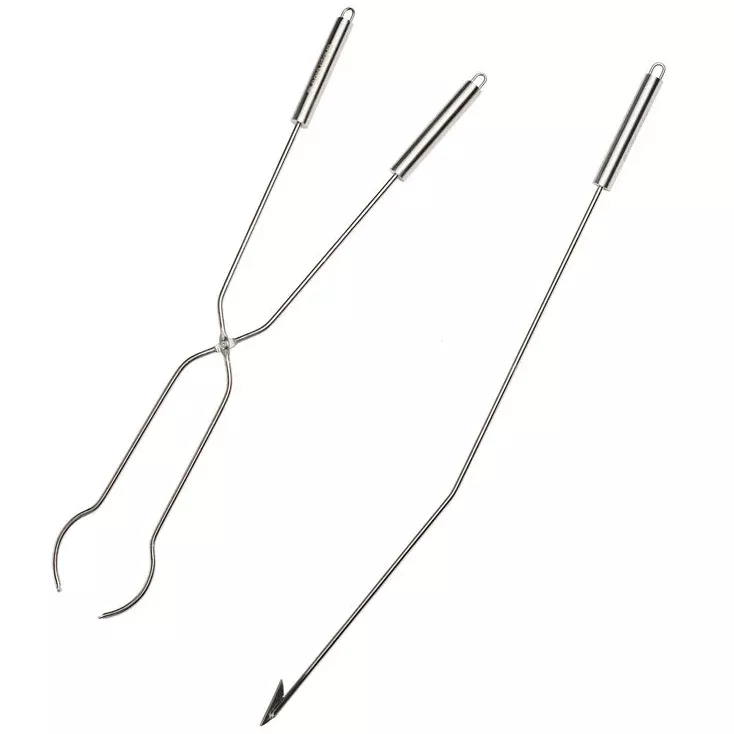 Solo Stove Stainless Steel Log Grabber & Poker Set - 2 pc.