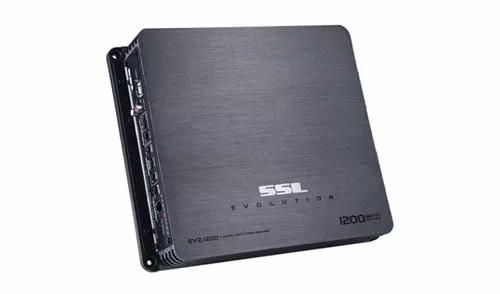 SOUND STORM EV2.1200 EVOLUTION 1200-Watt Full Range, Class A/B 2 to 8 Ohm Stable 2 Channel Amplifier with Remote Subwoofer Level Control