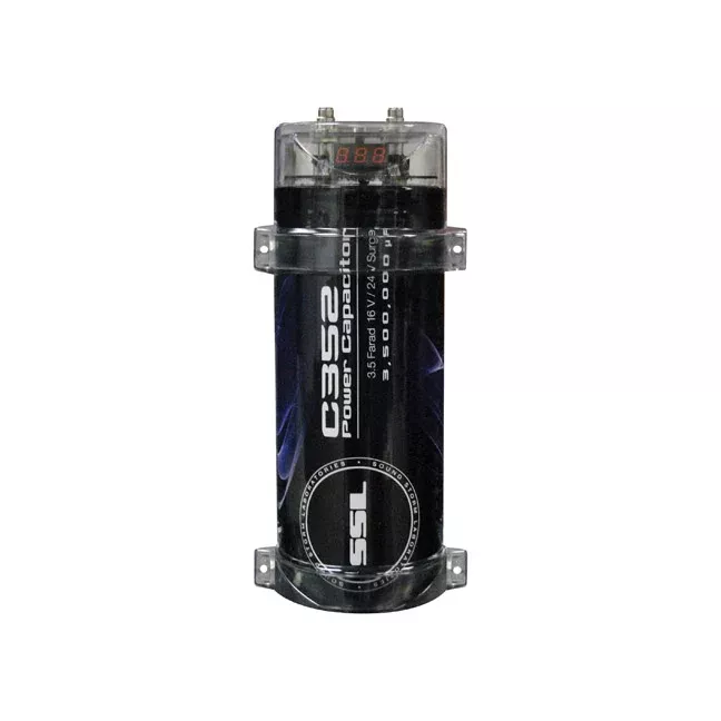 Soundstorm 3.5 Farad Capacitor Black