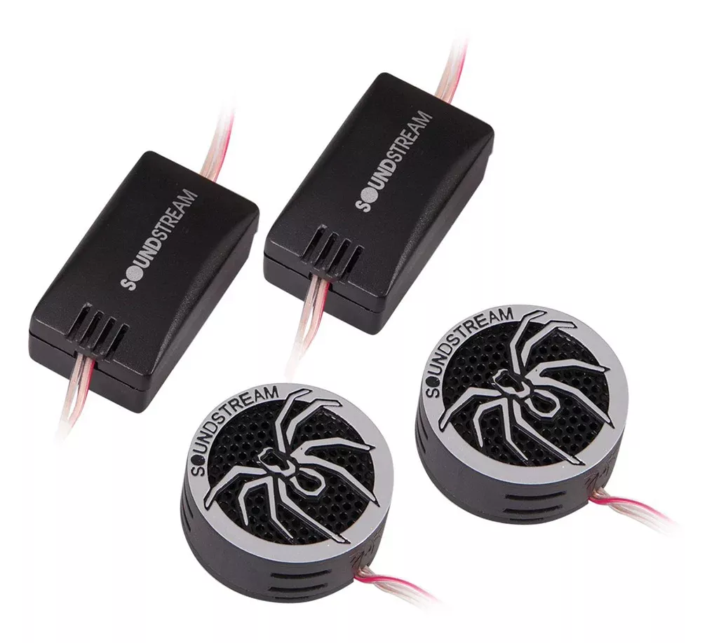 SoundStream TWT5 1" PEI Dome Tweeter 3-way Mount w/ Passive Crossovers