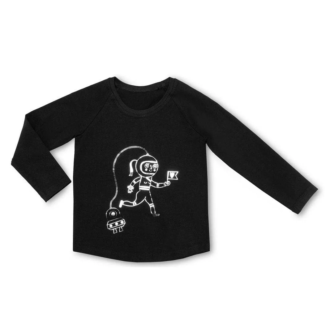 Space Explorers Organic Long Sleeve Tshirt