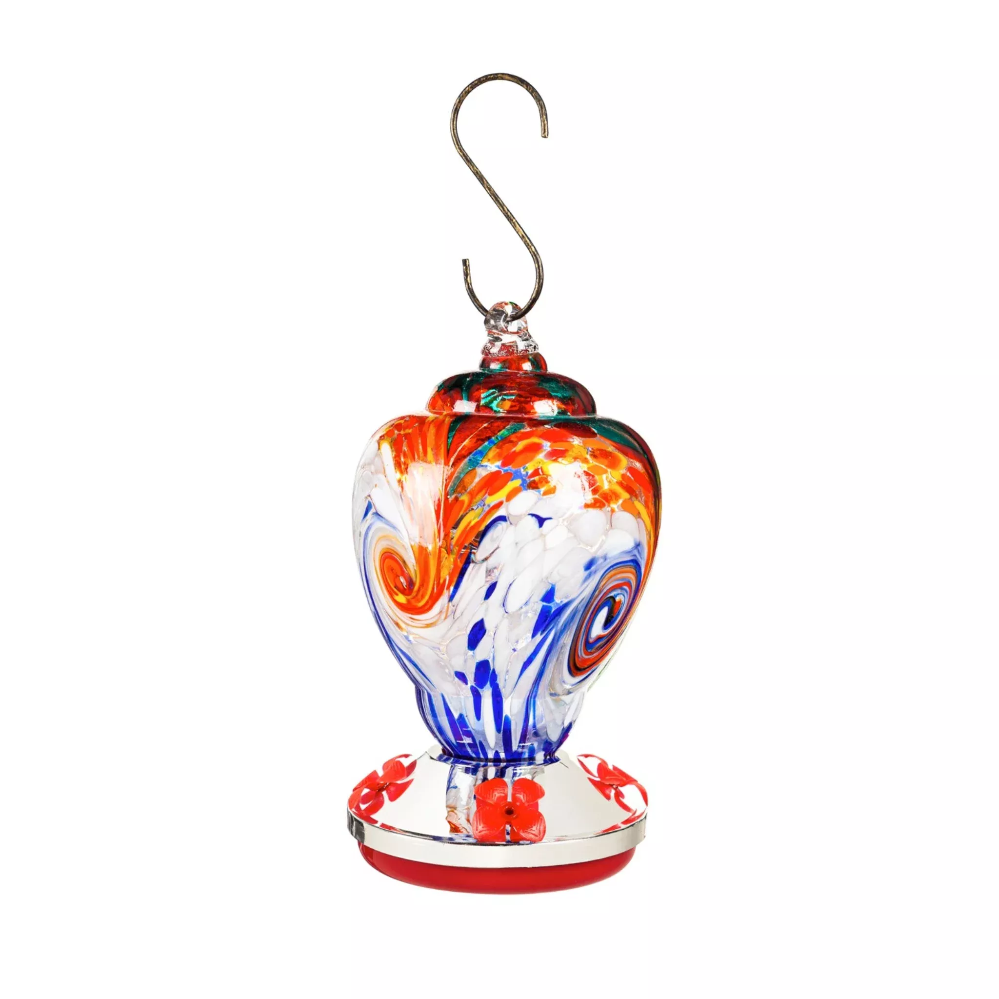 Speckled Finial Hummingbird Feeder