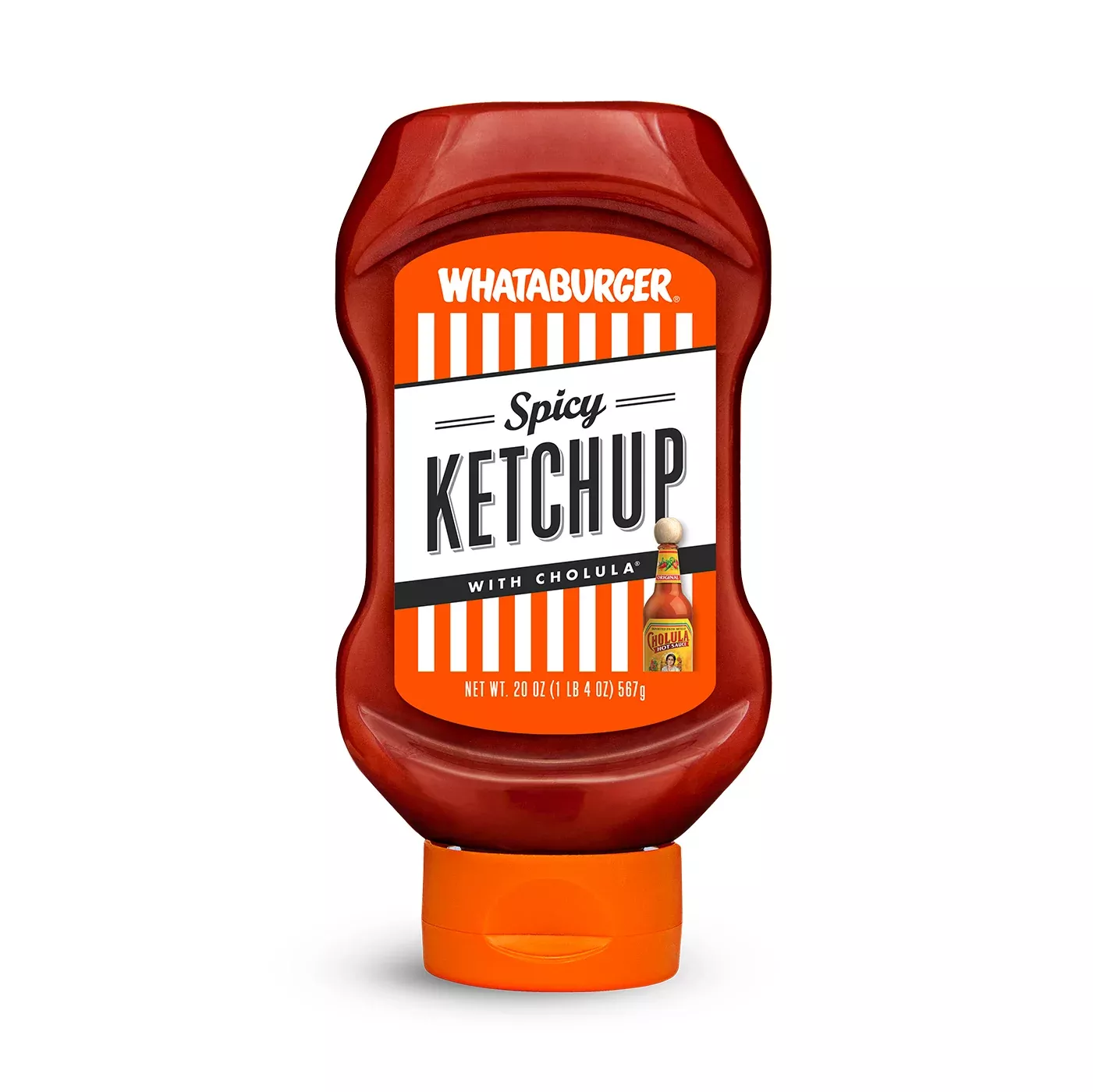 Spicy Ketchup with Cholula Single Bottle