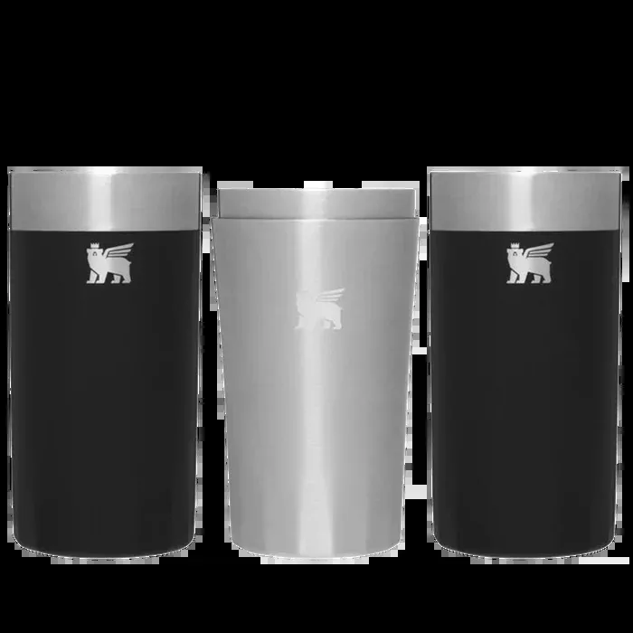 Stanley Highball Glass + Craft Cocktail Shaker Set 12oz