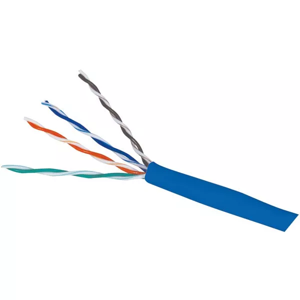 Steren 13910 CAT-5E Cable, 1,000ft (Blue)