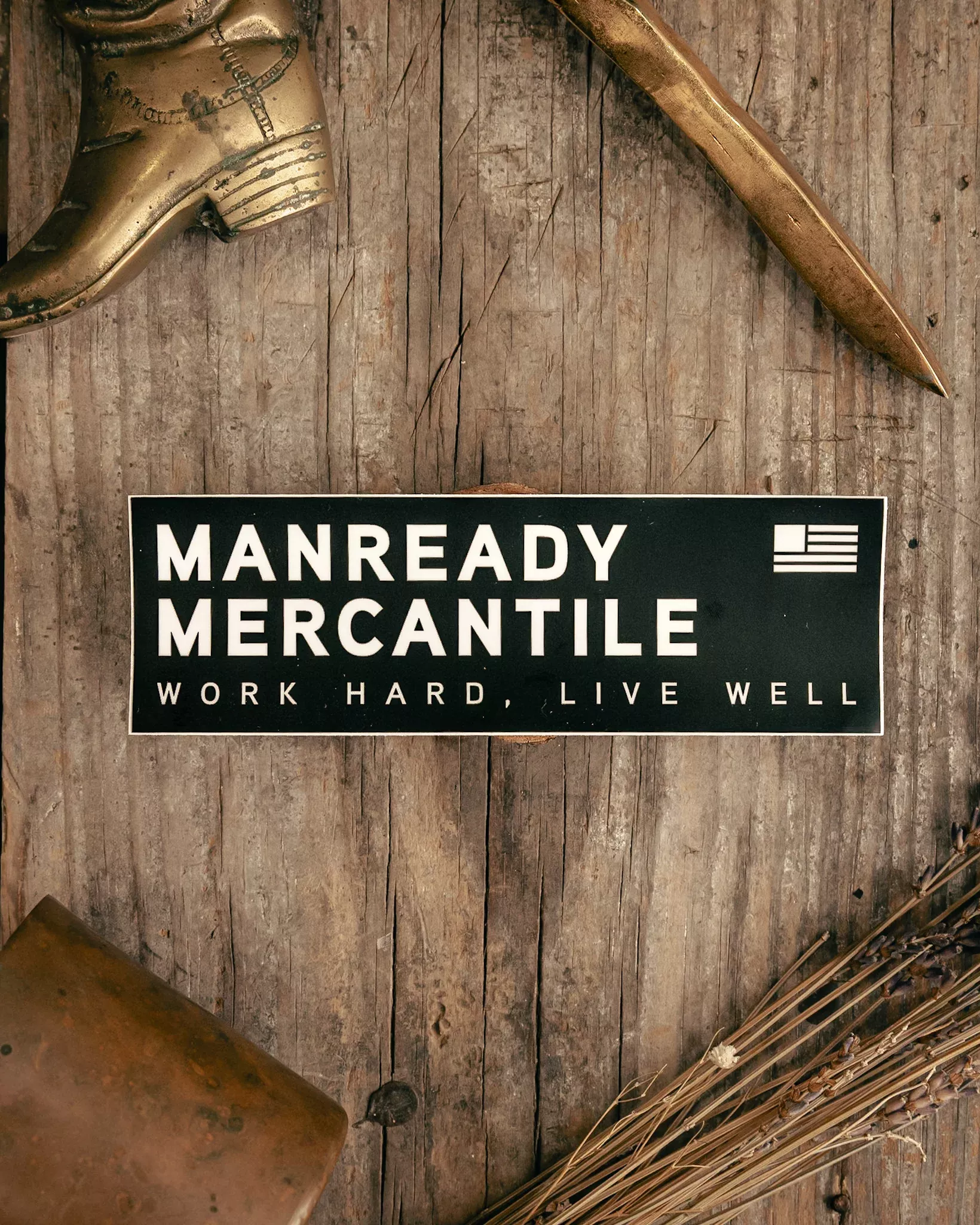 Sticker | Manready Mercantile | Black | Manready Mercantile