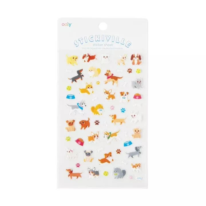 Stickiville Stickers- Puppy Love