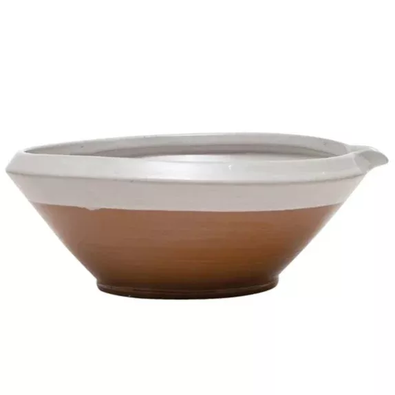 Stoneware Batter Bowl w/ Reactive Glaze
