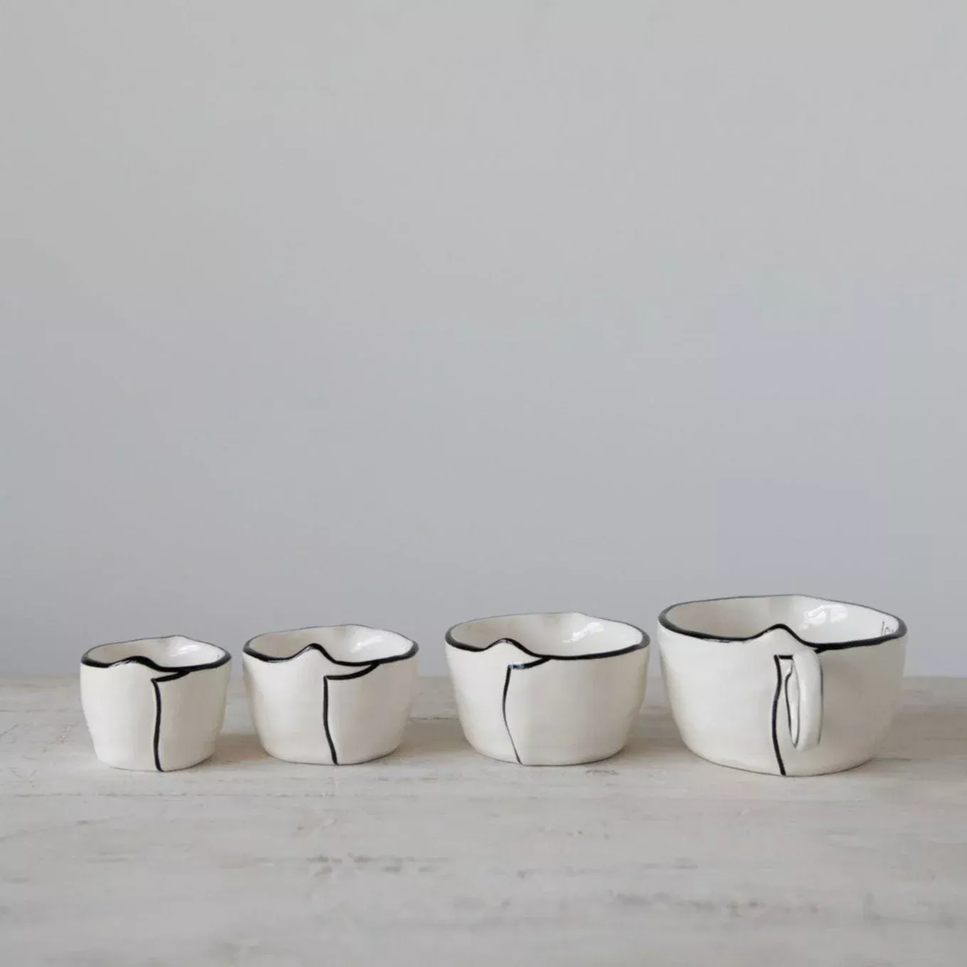 Stoneware Measuring Cups