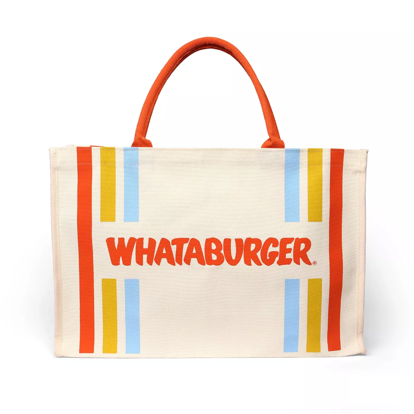 Striped Canvas Bag