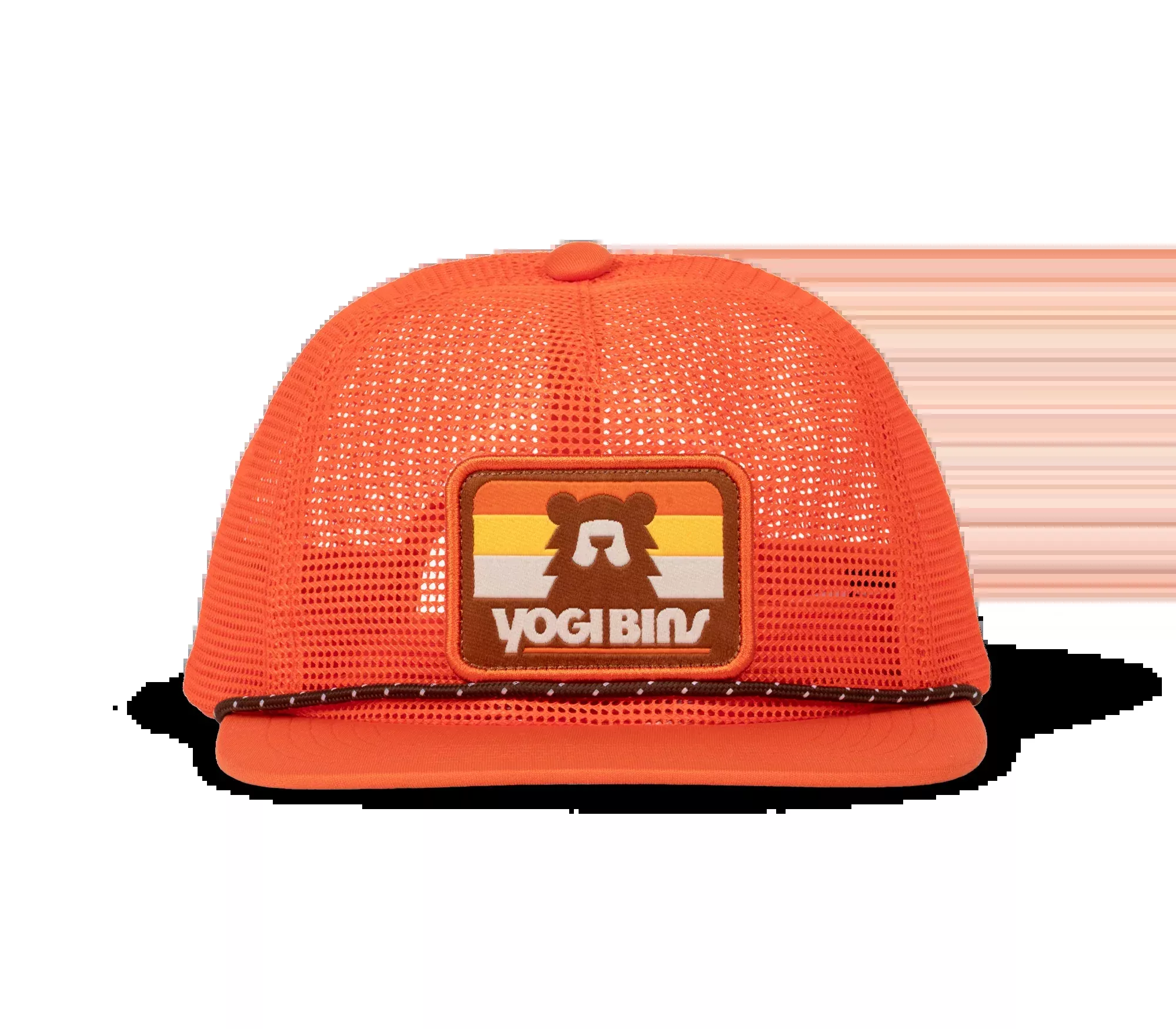 Sunburst Orange All Mesh Hat | Yogi Bins