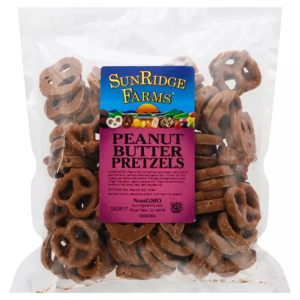 Sunridge Farms Peanut Butter Pretzels- 10Lb