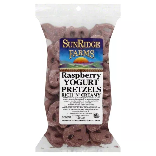 Sunridge Farms Raspberry Yogurt Pretzels- 10Lb