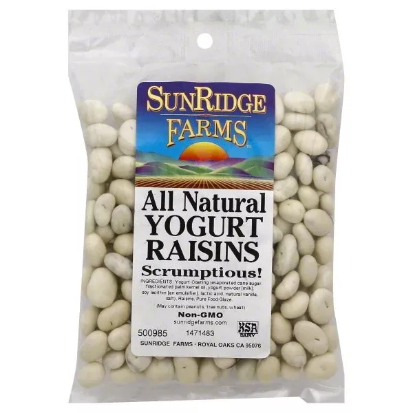 Sunridge Farms Yog Raisins- 10Lb