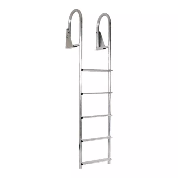 Swing Dock Ladder 5 Step Aluminum