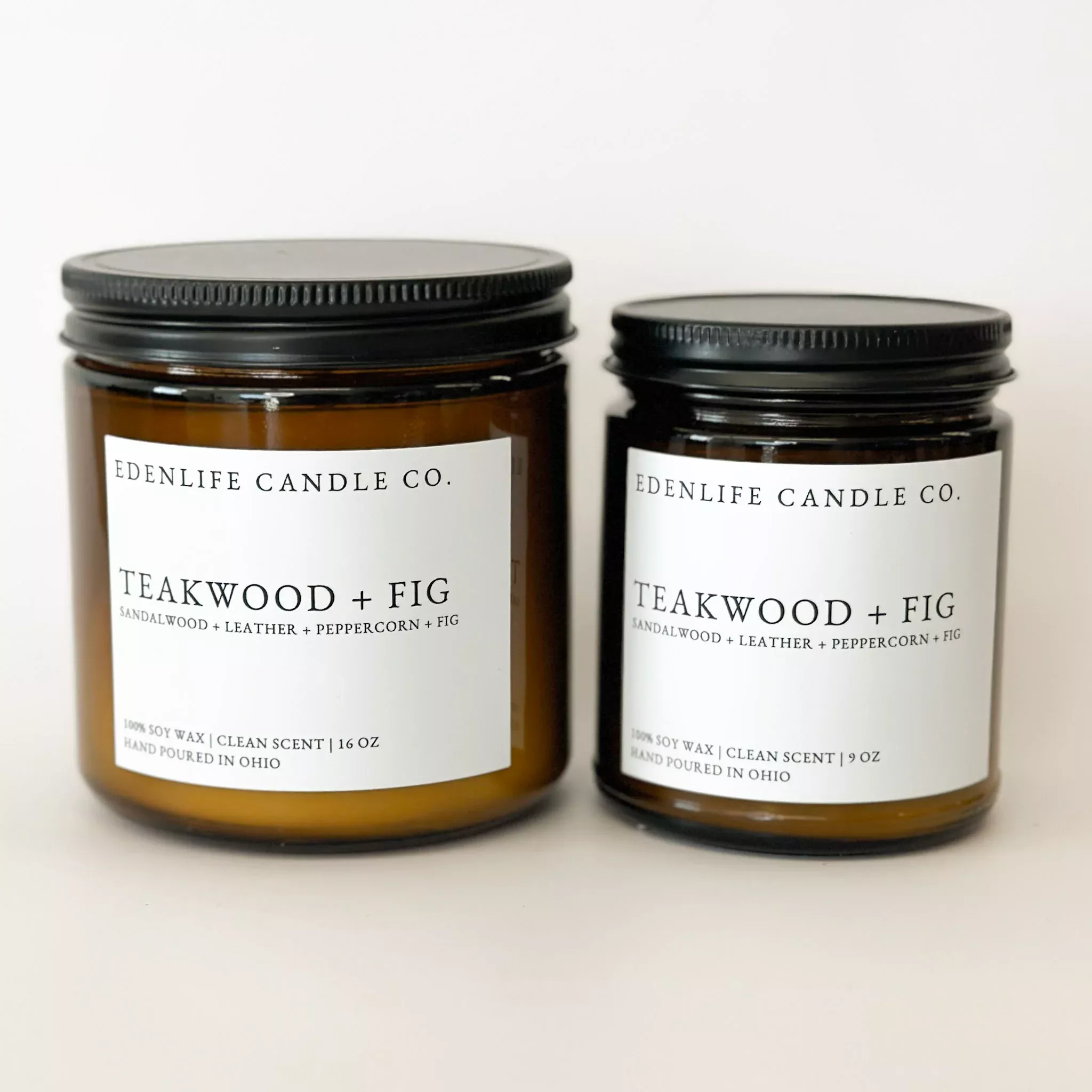 Teakwood + Fig Candle