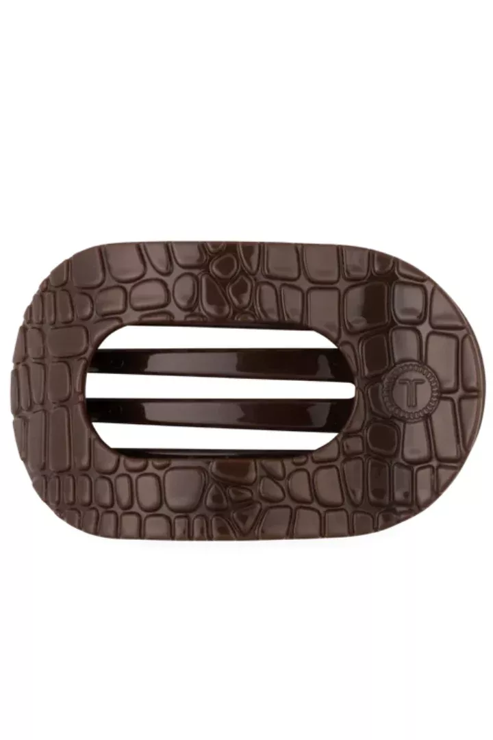 Teleties Large Flat Round Clip