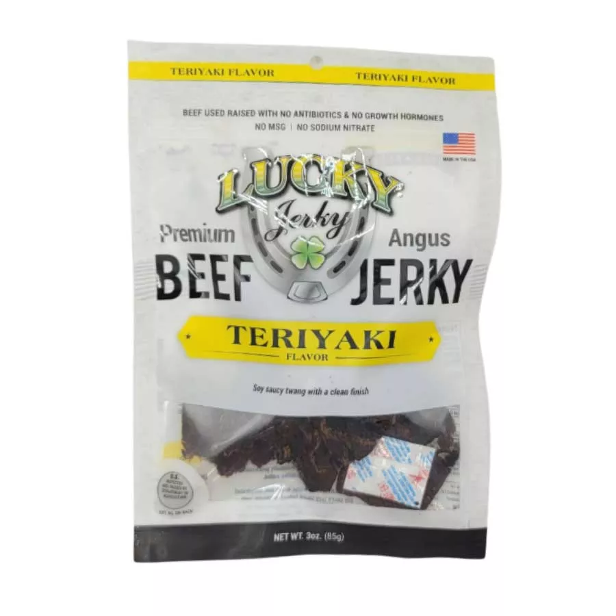 Teriyaki Beef Jerky | 3 oz | Nebraska Star Beef