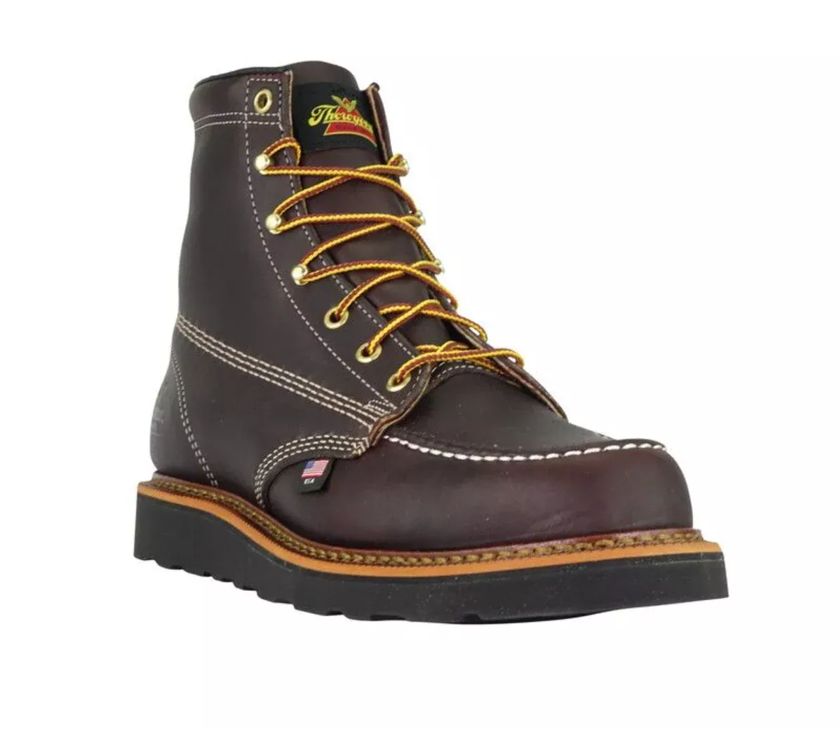 Thorogood American Heritage 6" Black Walnut Moc Toe Work Boot 814-4266
