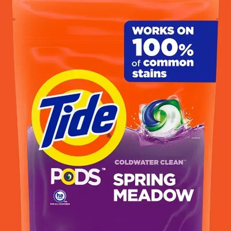 Tide PODS Liquid Laundry Detergent Pacs, Spring Meadow (156 Ct.)