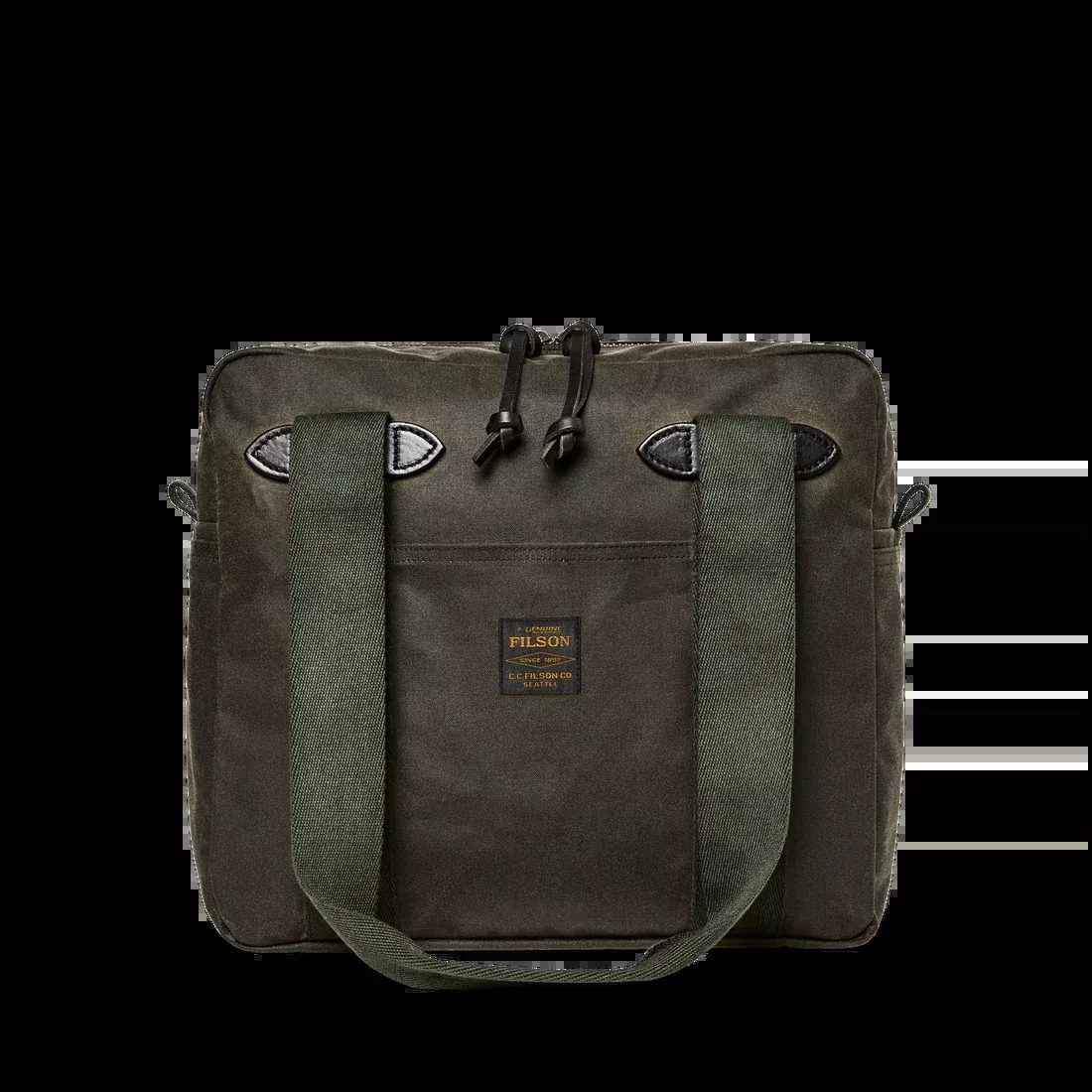 Tin Cloth Zipper Tote Bag 20297428