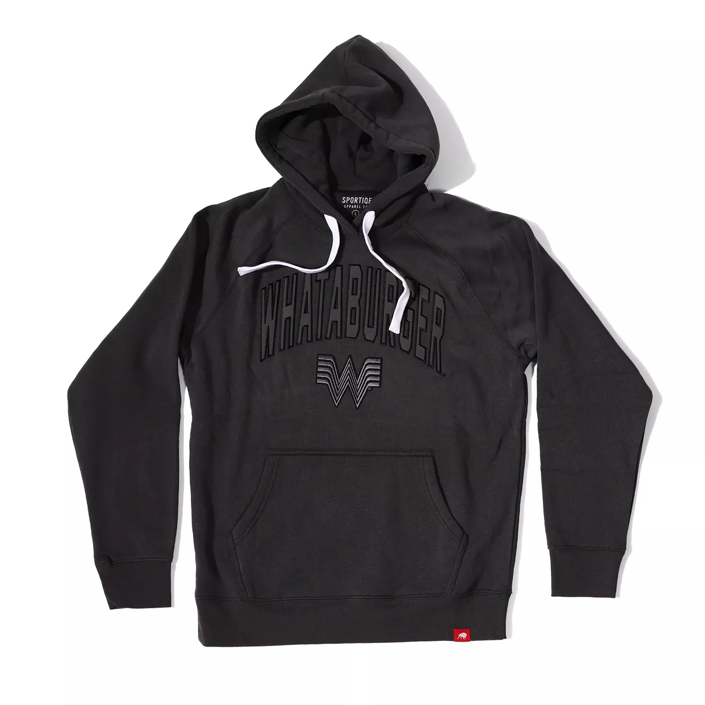 Tonal Logo Onyx Hoodie