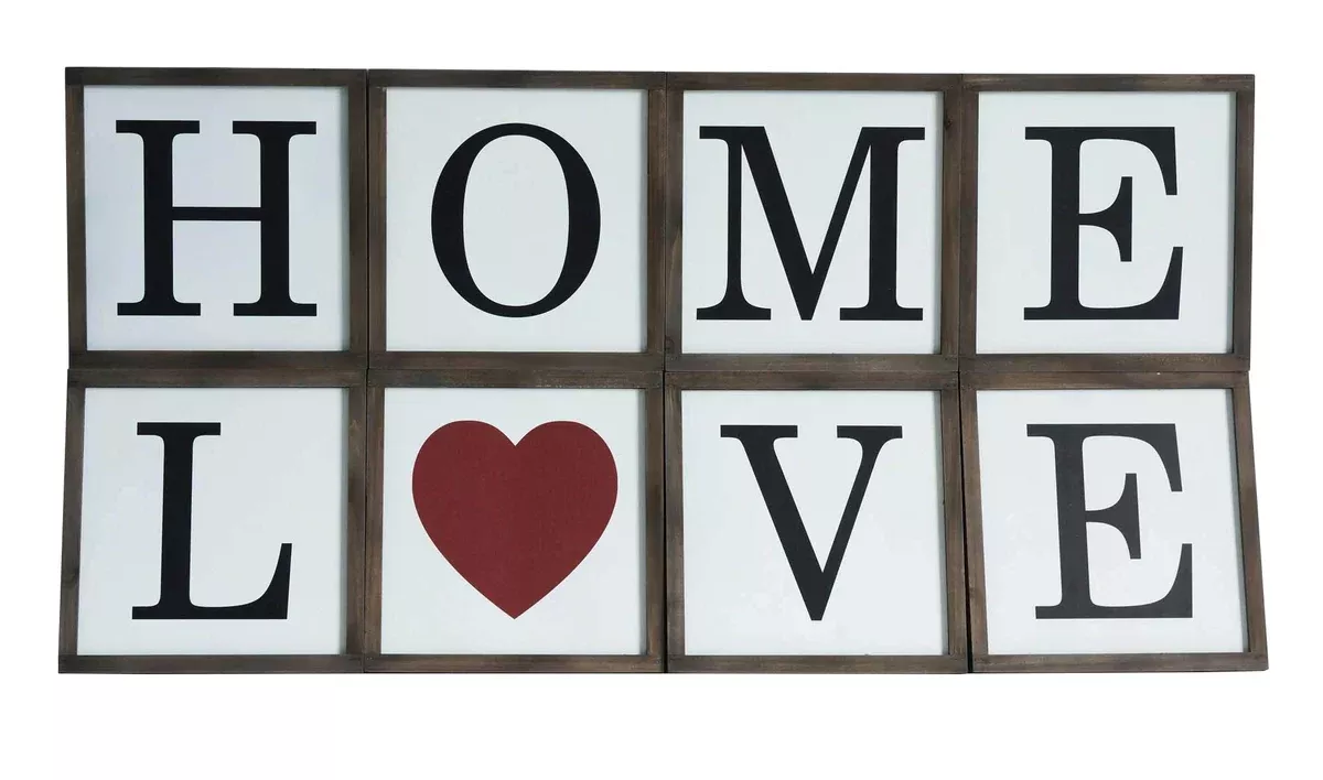 TX USA Corporation Wall Decorative Reversible Home - Love Sign