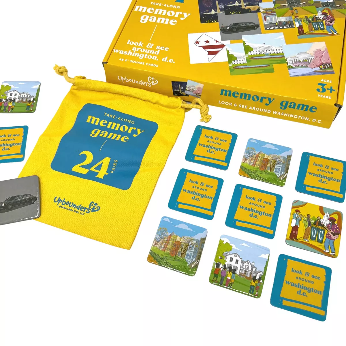 Upbounders Look & See Around Washington, DC - Memory Game