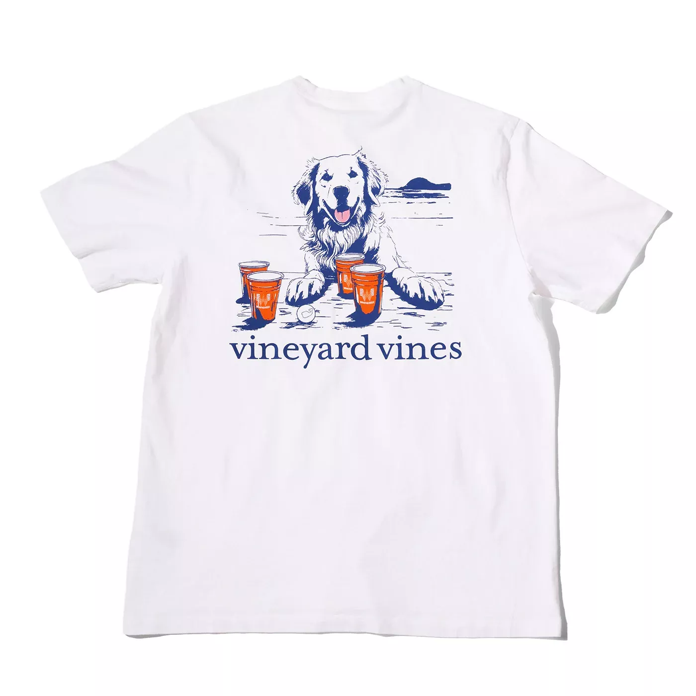 Vineyard Vines x Whataburger White Dog Tee