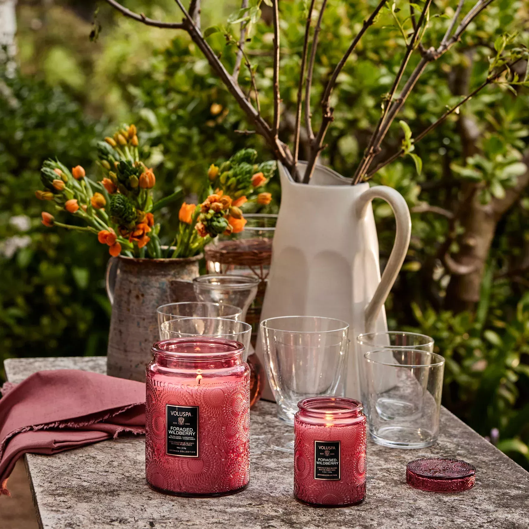 Voluspa Foraged Wildberry Candle