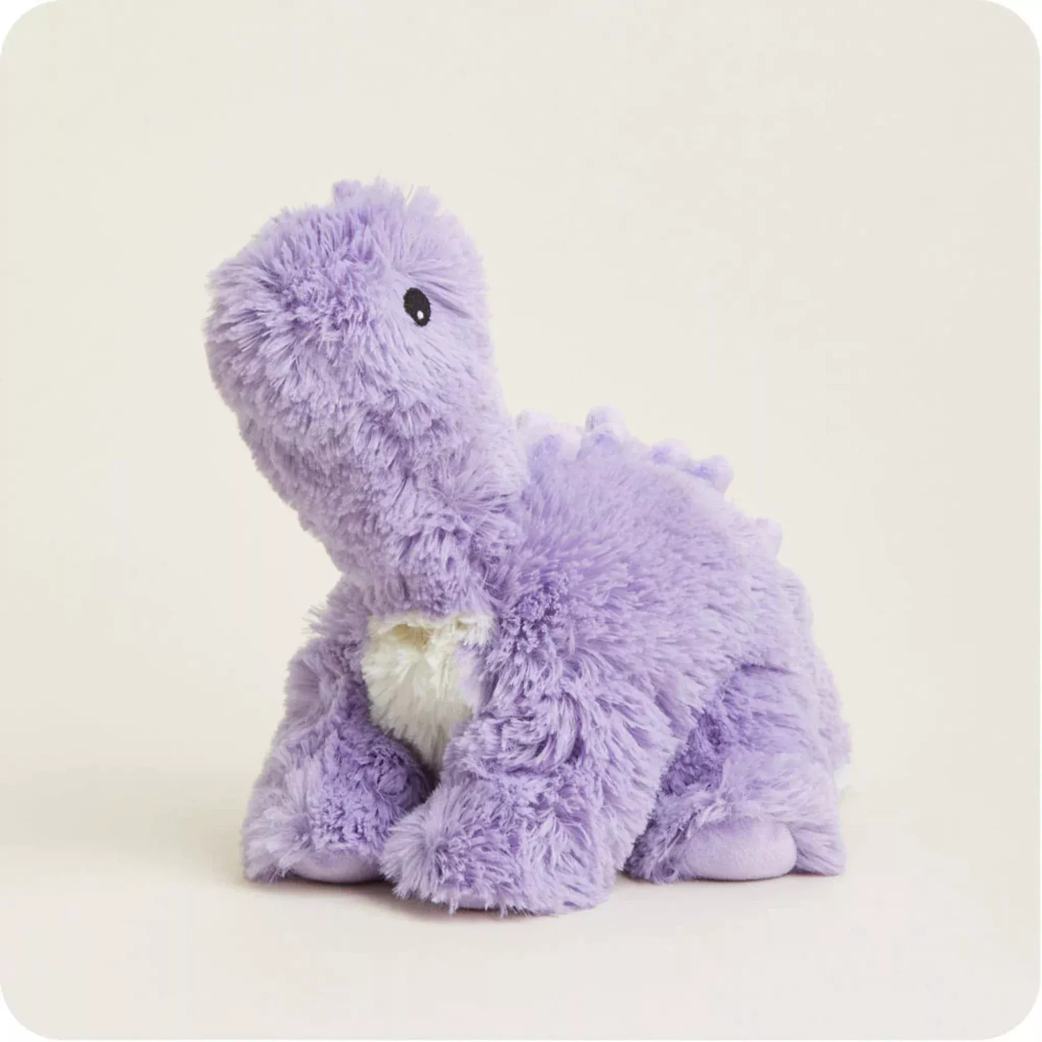 Warmies Purple Long Neck Dinosaur