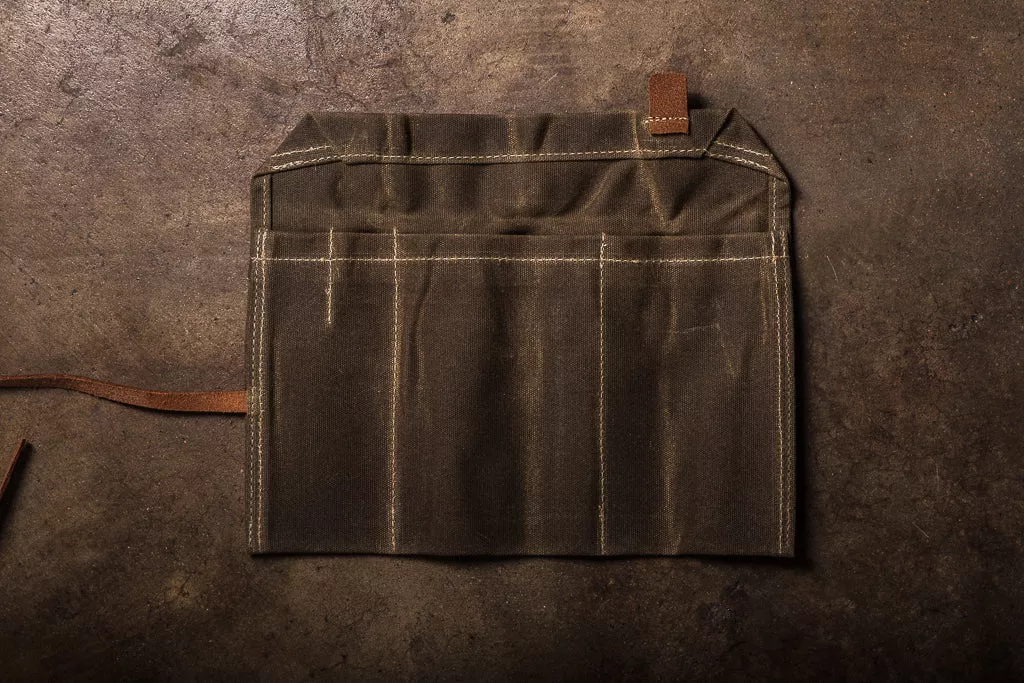 Waxed Canvas Utility Roll | Bradley Mountain