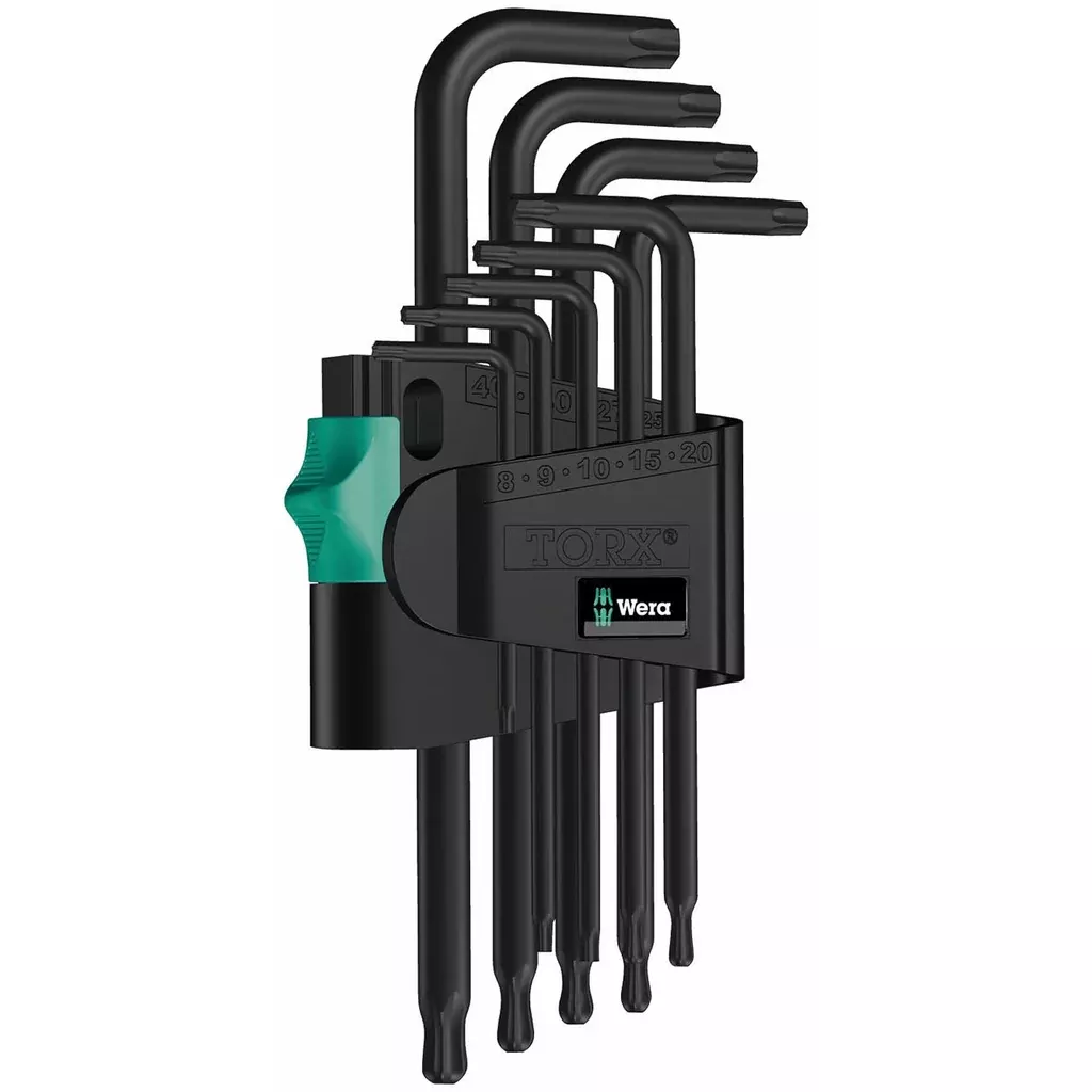 Wera 967 Pkl Long Arm Torx Key Set (9 Piece)