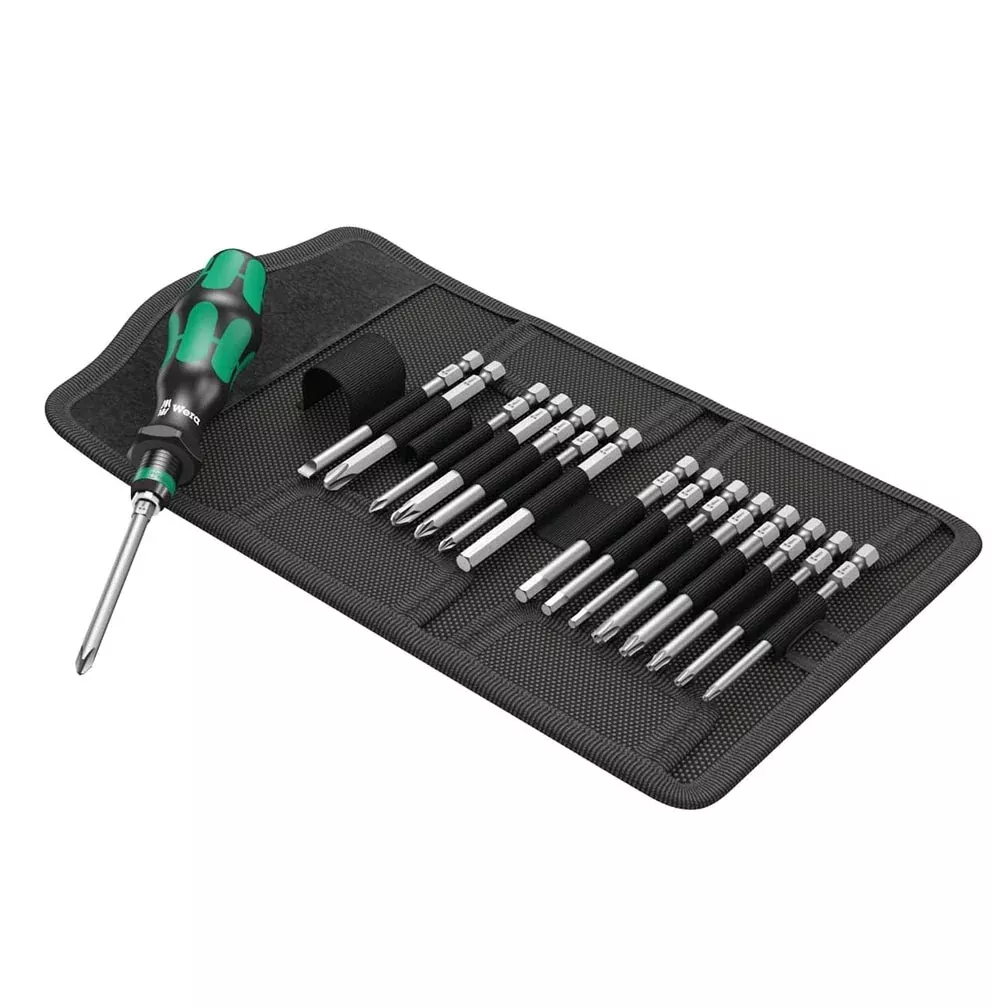 Wera Kraftform Metric Socket/bit Driver Set 17 Piece Set