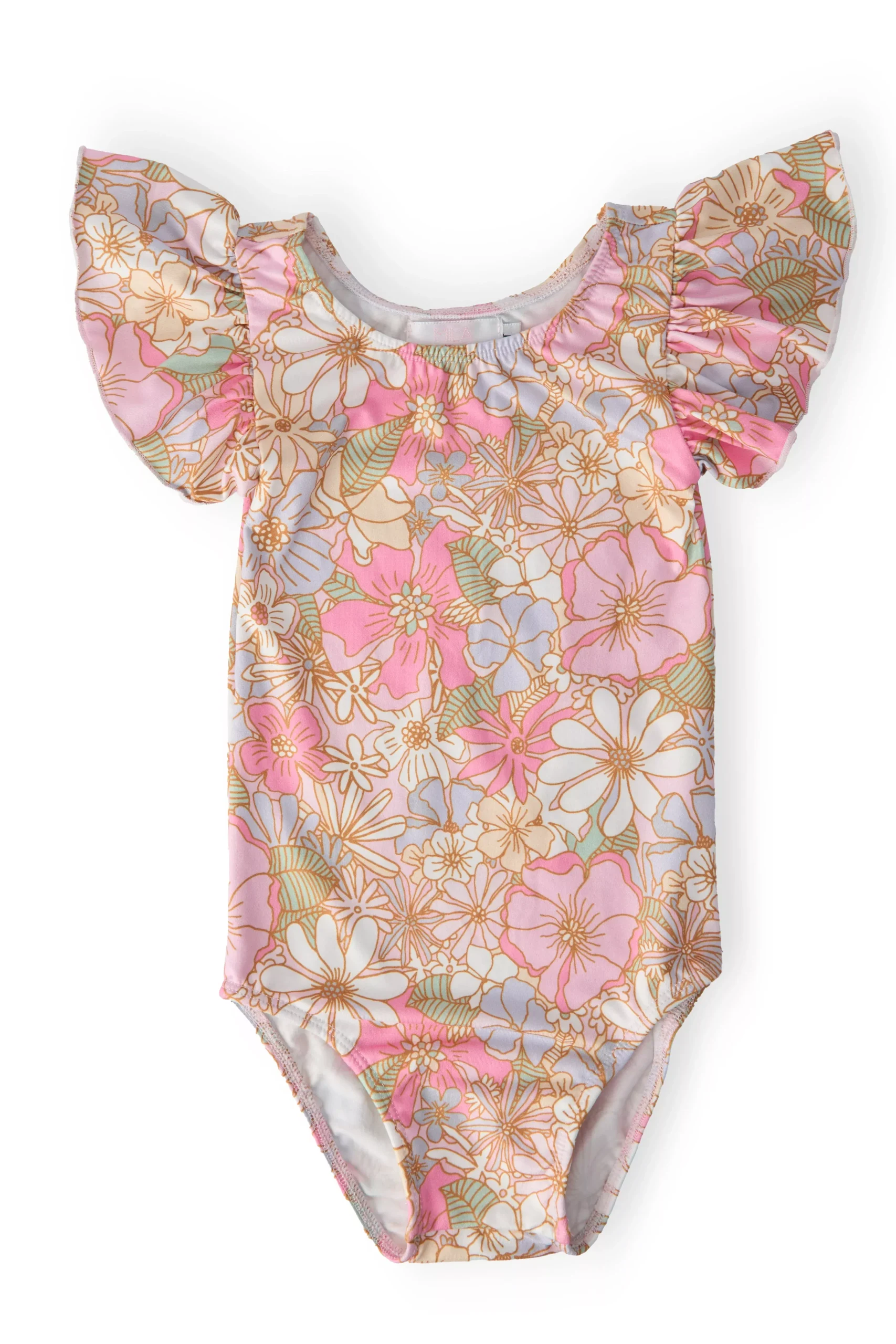 What's Up Buttercup S /S Flutter Sleeve Leotard