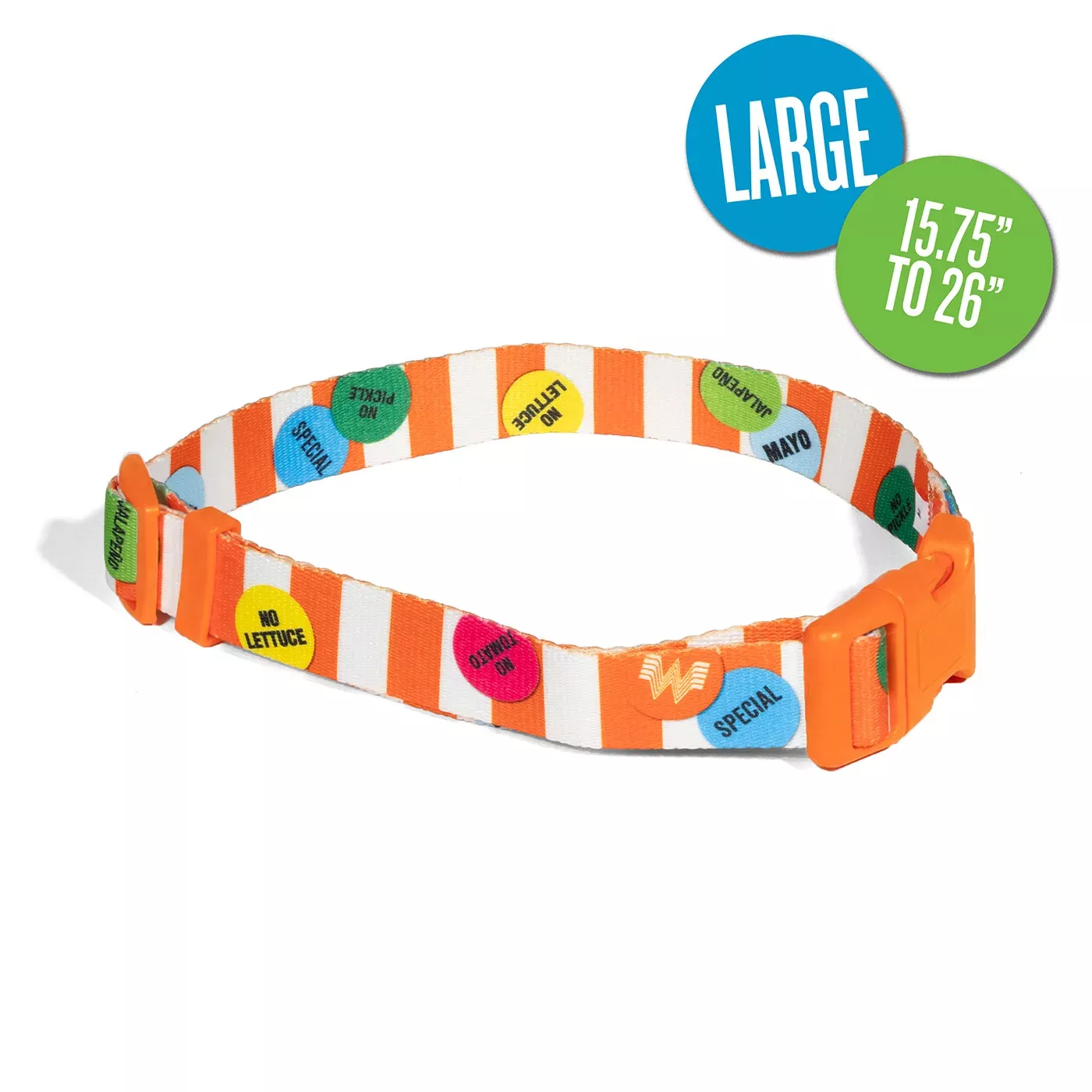 Whataburger Pet Collar - Large