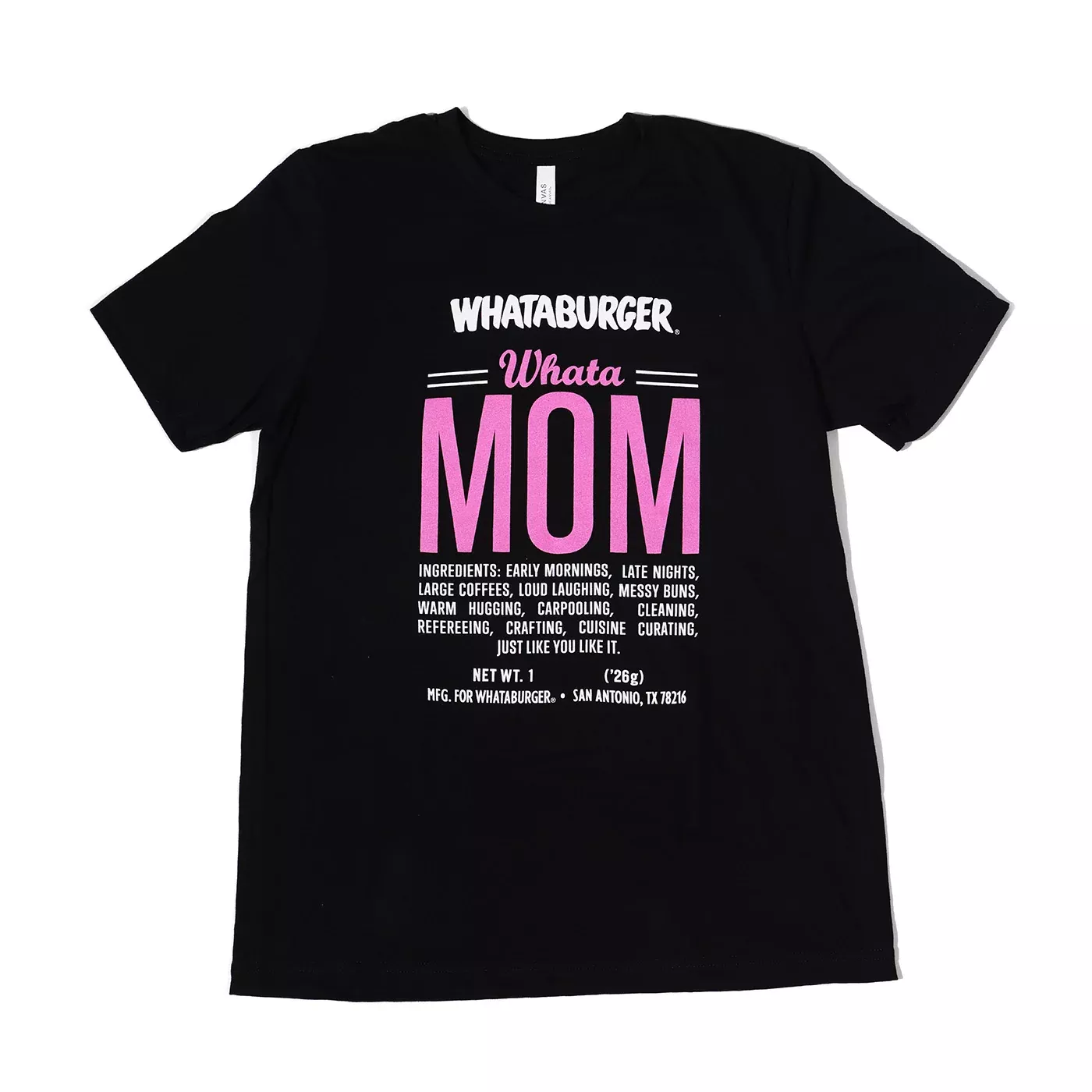 WhataMom Ingredient Black Tee