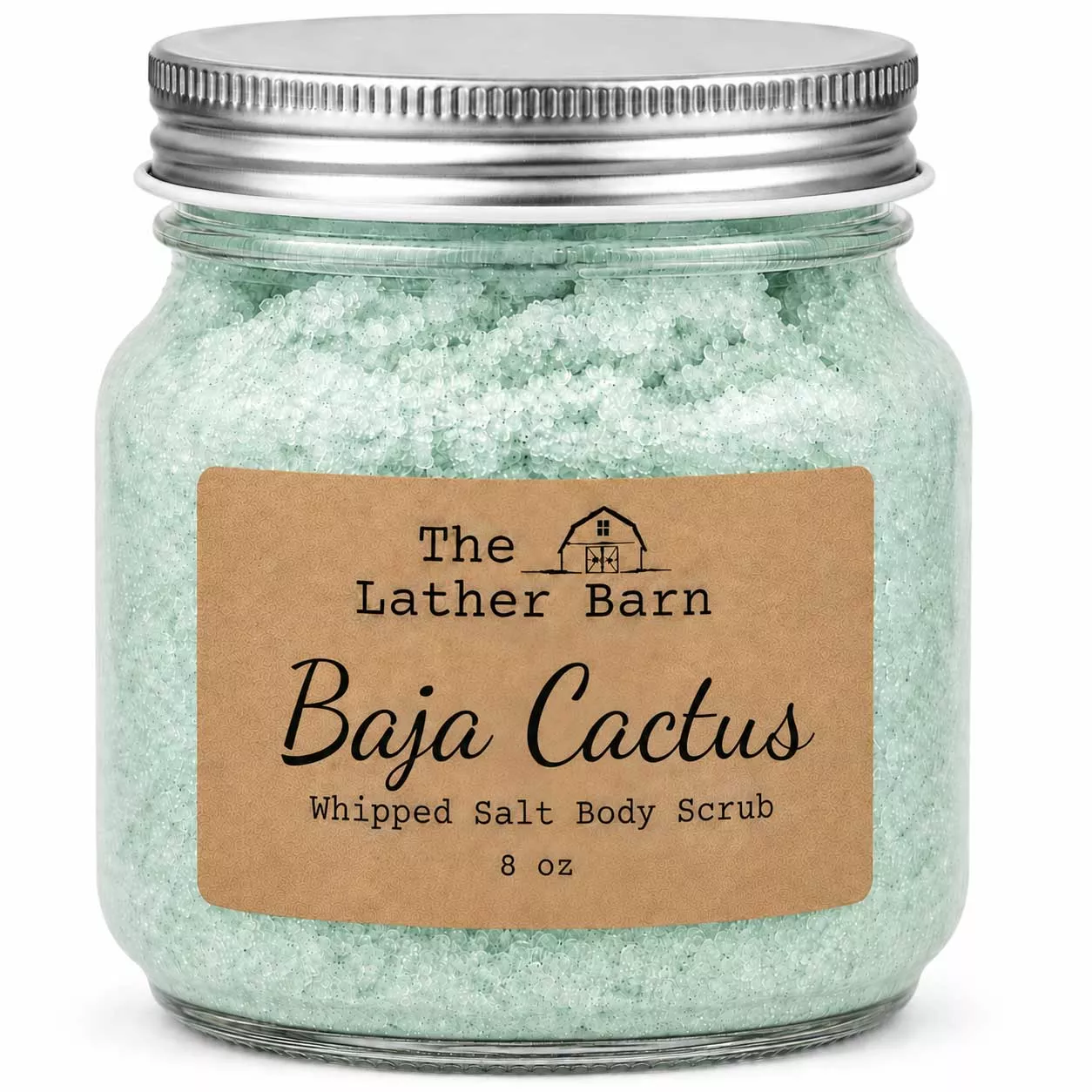 Whipped Salt Body Scrub | Baja Cactus | 8 oz | The Lather Barn