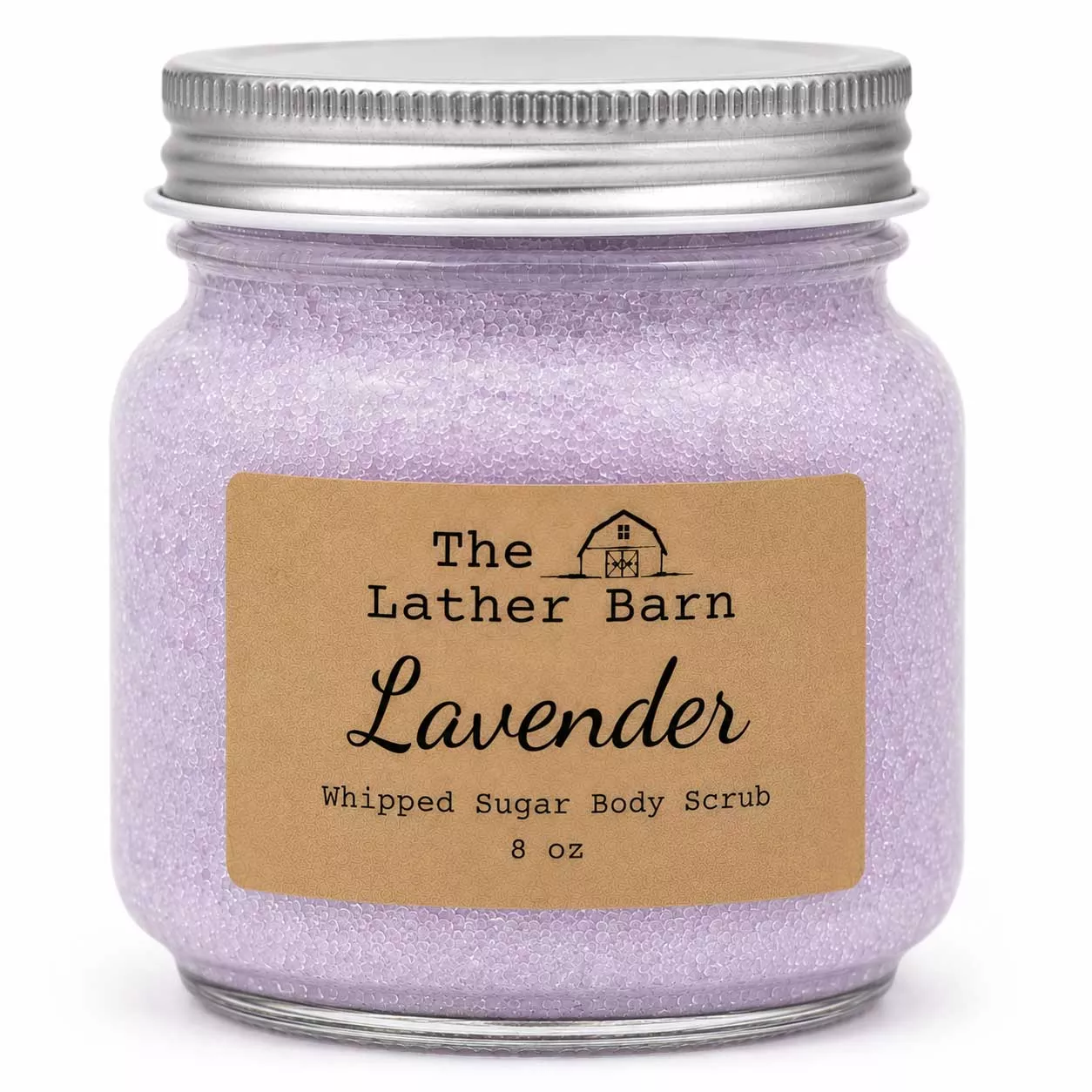 Whipped Sugar Body Scrub | Lavender | 8 oz | The Lather Barn