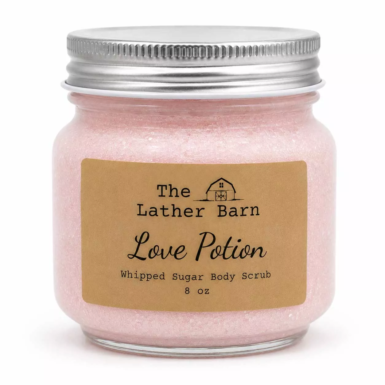 Whipped Sugar Body Scrub | Love Potion | 8 oz | The Lather Barn
