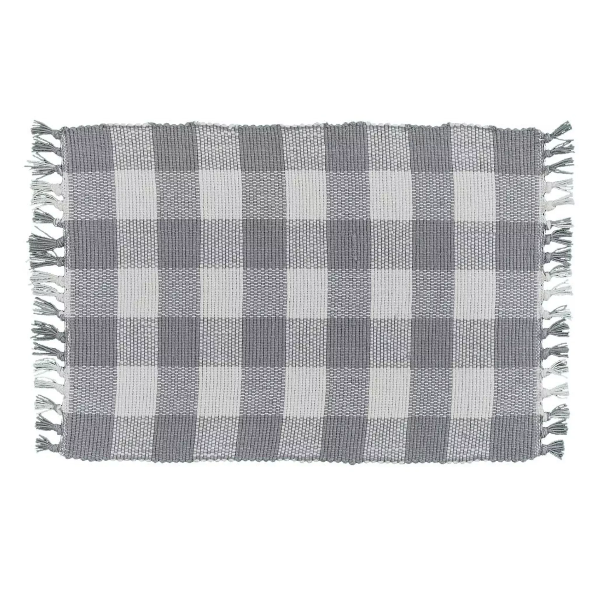 Wicklow Check Dove Yarn Placemat