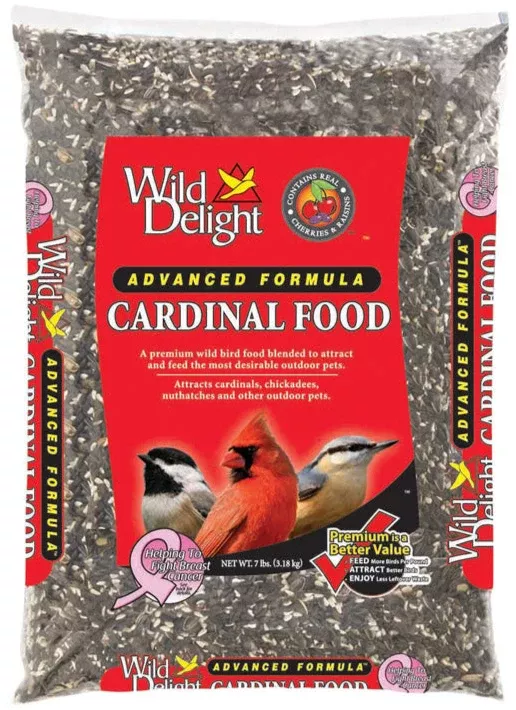 Wild Delight Cardinal Food - 7 lb. & 15 lb.