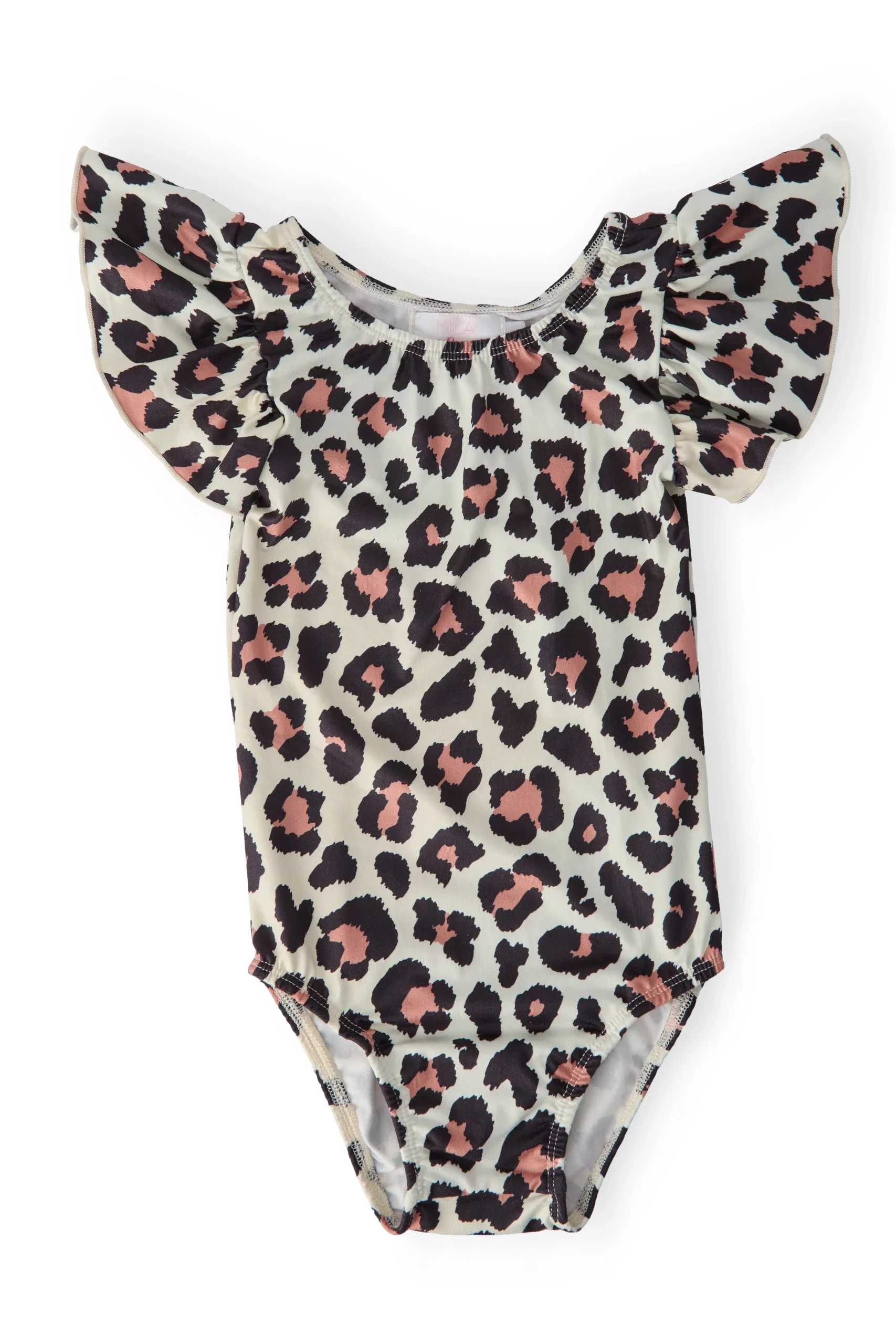 Wild One S /S Flutter Sleeve Leotard