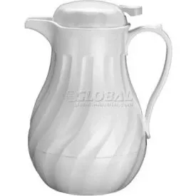 Winco Beverage Server Insulated 64 Ounce Black