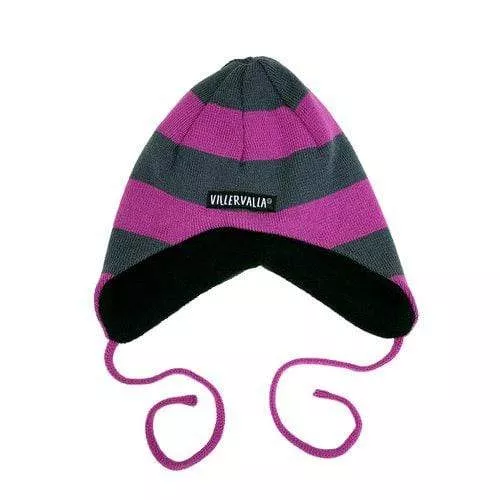 Winter Knit EarFlap Hat: Lotus/Street