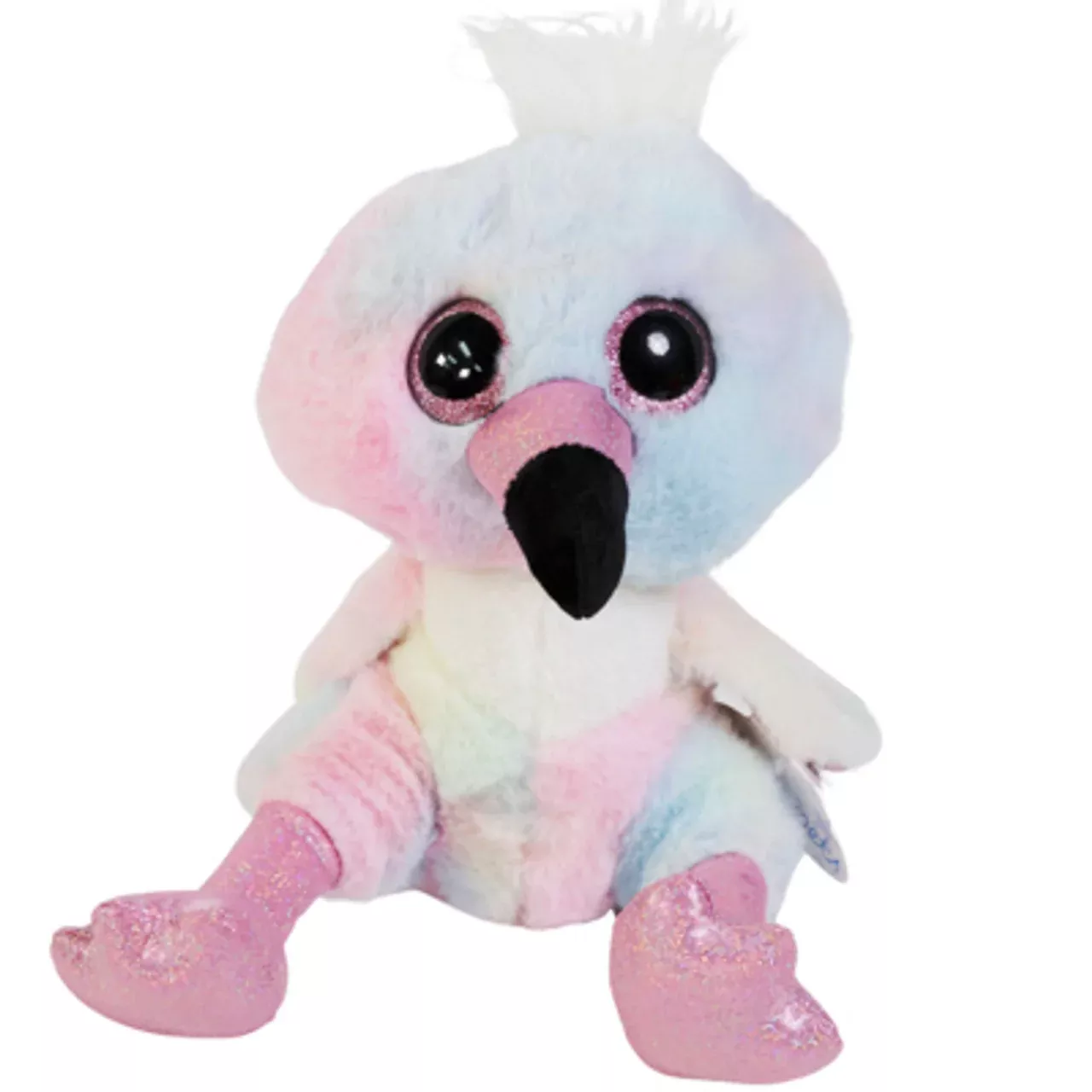 Wishpets 9” FlamingoPlush Toy - Look At Those Eyes!